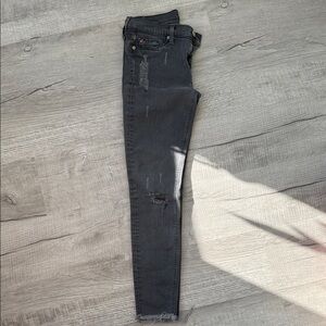 Hudson Jeans Dark Gray Skinny Jeans